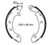 BSF 01496 Brake Shoe Set